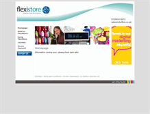 Tablet Screenshot of flexistore.flexisites.net